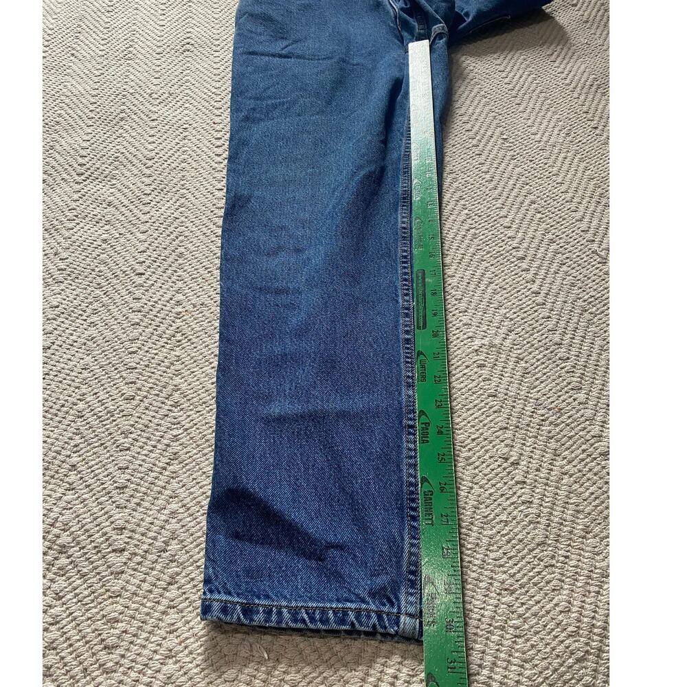 VTG Made In USA Levi's 550 Relaxed Fit Tapered Leg Jeans Women 14 REG M 1998 - Picture 8 of 10